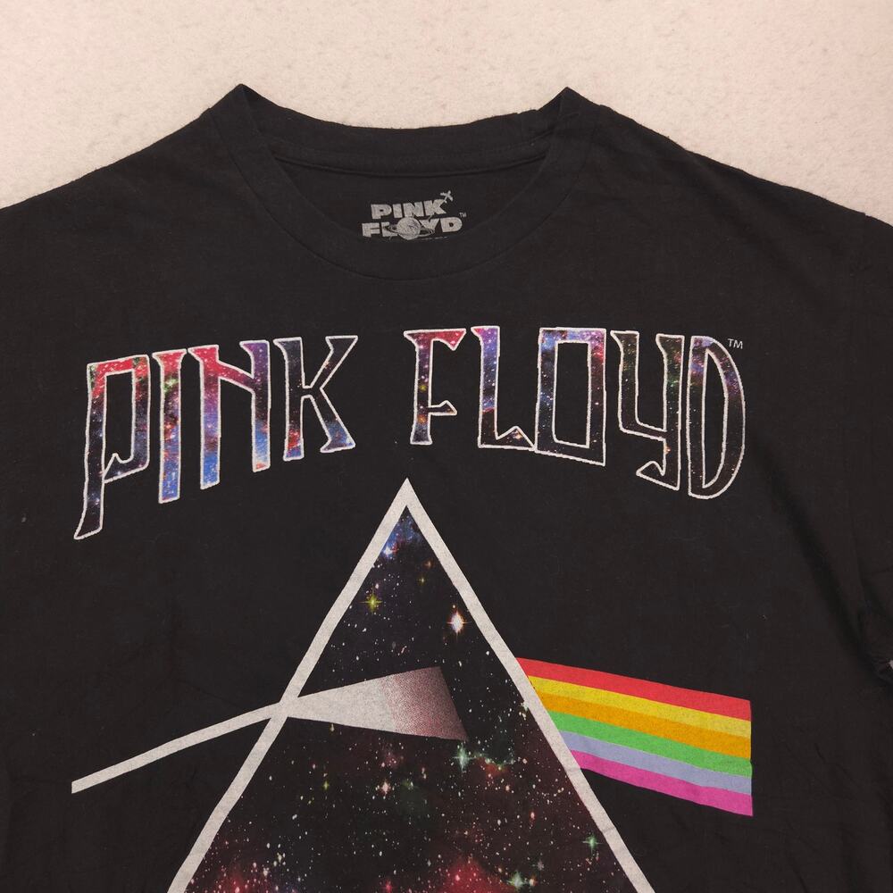 Pink Floyd Band Graphic Crew Neck T Shirt Adult Mens Size Small S Black 16046